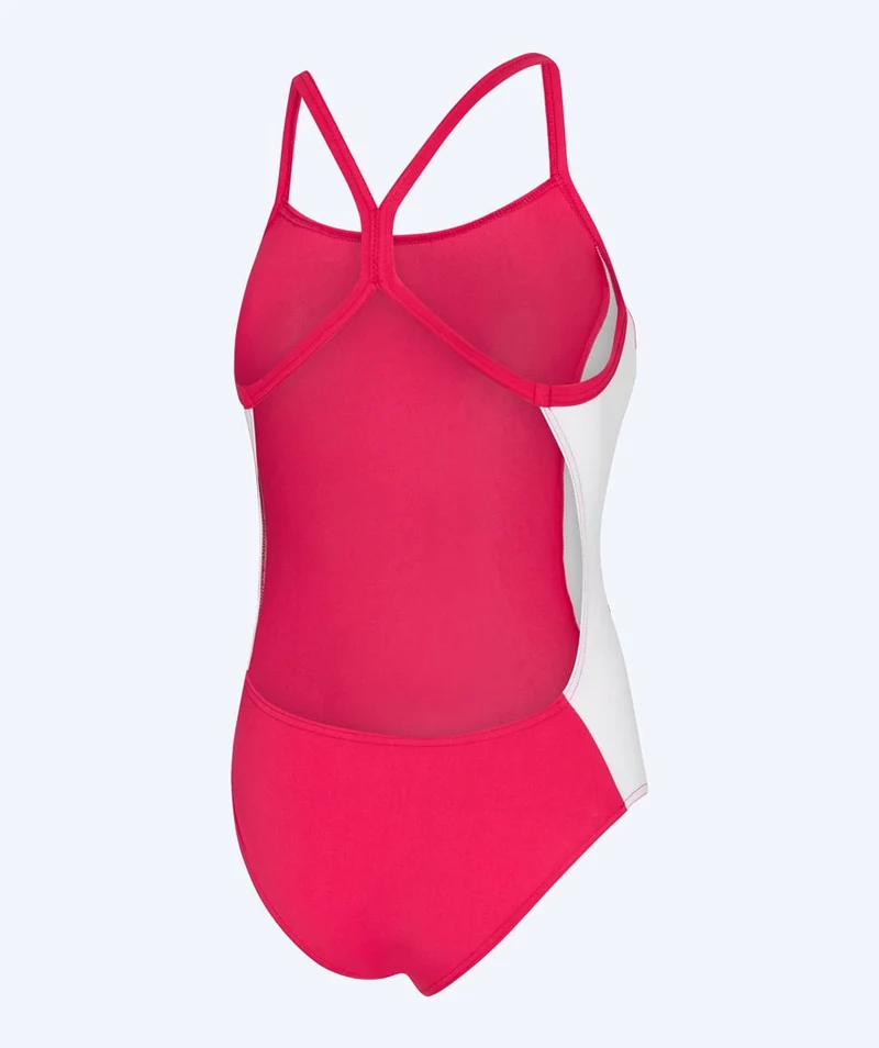 Watery Badeanzug für Damen - Sidestroke Solid - Shiny Red