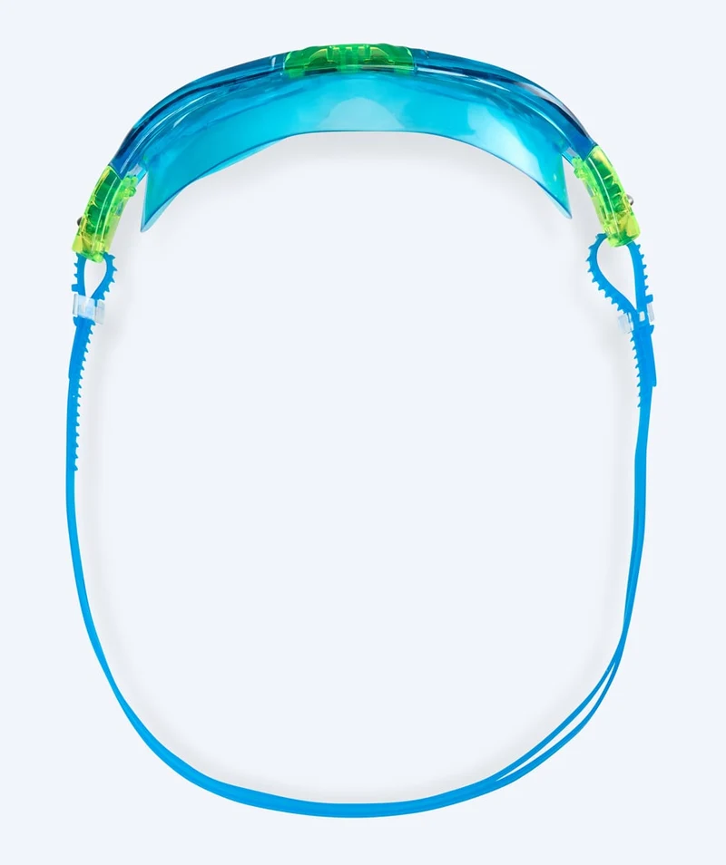 Watery Schwimmbrille für Kinder - Mantis 2.0 - Blau (Smoke Scheiben)
