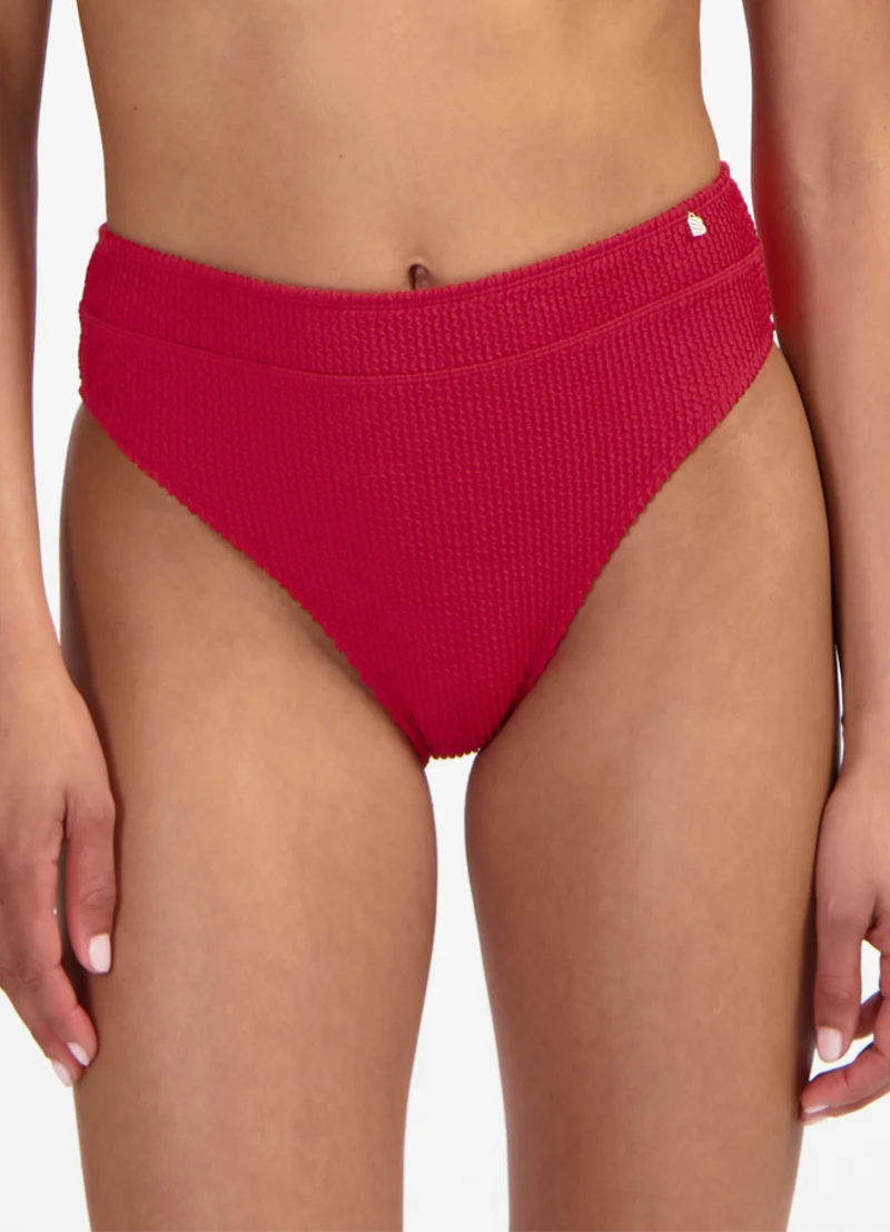 Lipstick Red high waist bikinibroekje