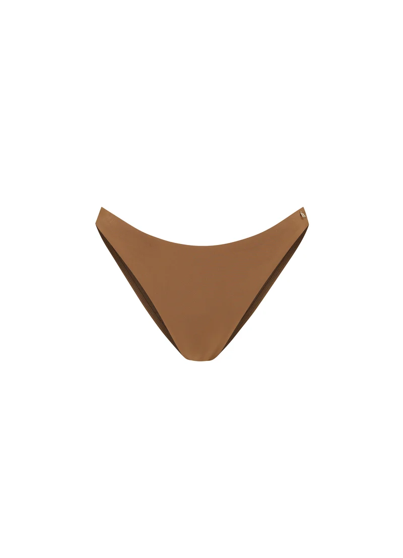 Copper high leg bikinibroekje