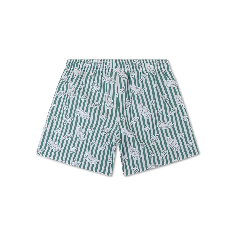 Swim Shorts - Green - Surf Dogs