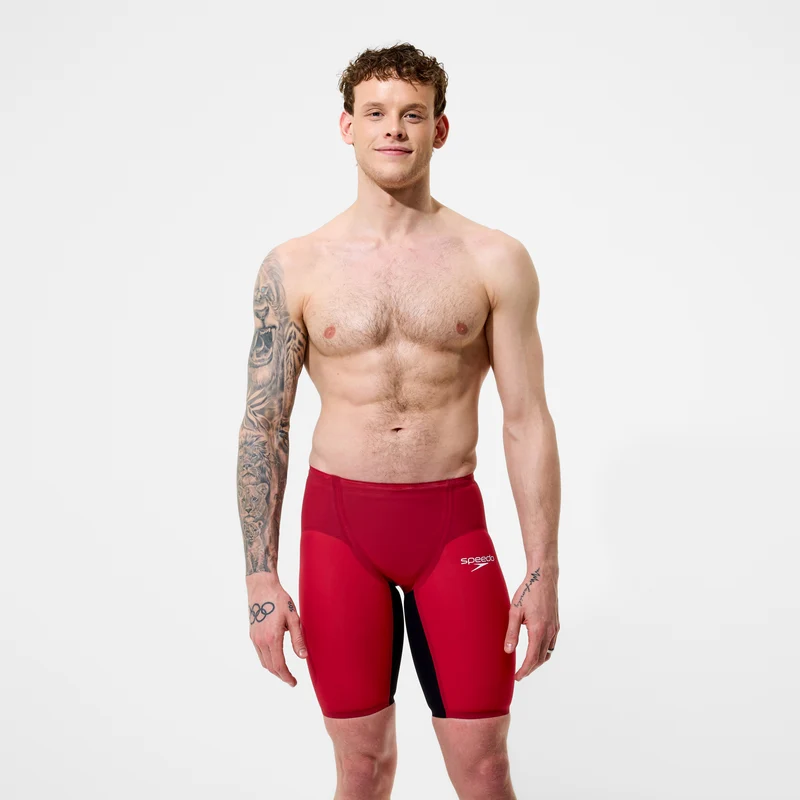 Men's Fastskin LZR Pure Valor 2.0 High Waist Jammer Red/Black