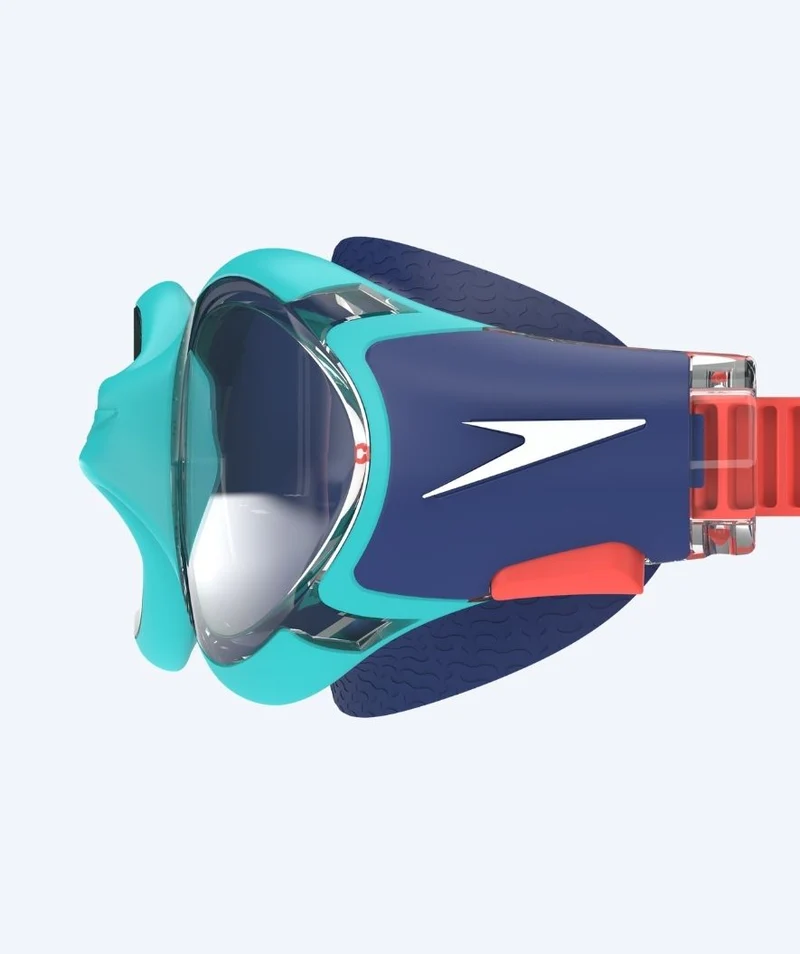 Speedo Schwimmbrille für Kinder (6-14) - Biofuse 2.0 - Blau/Orange