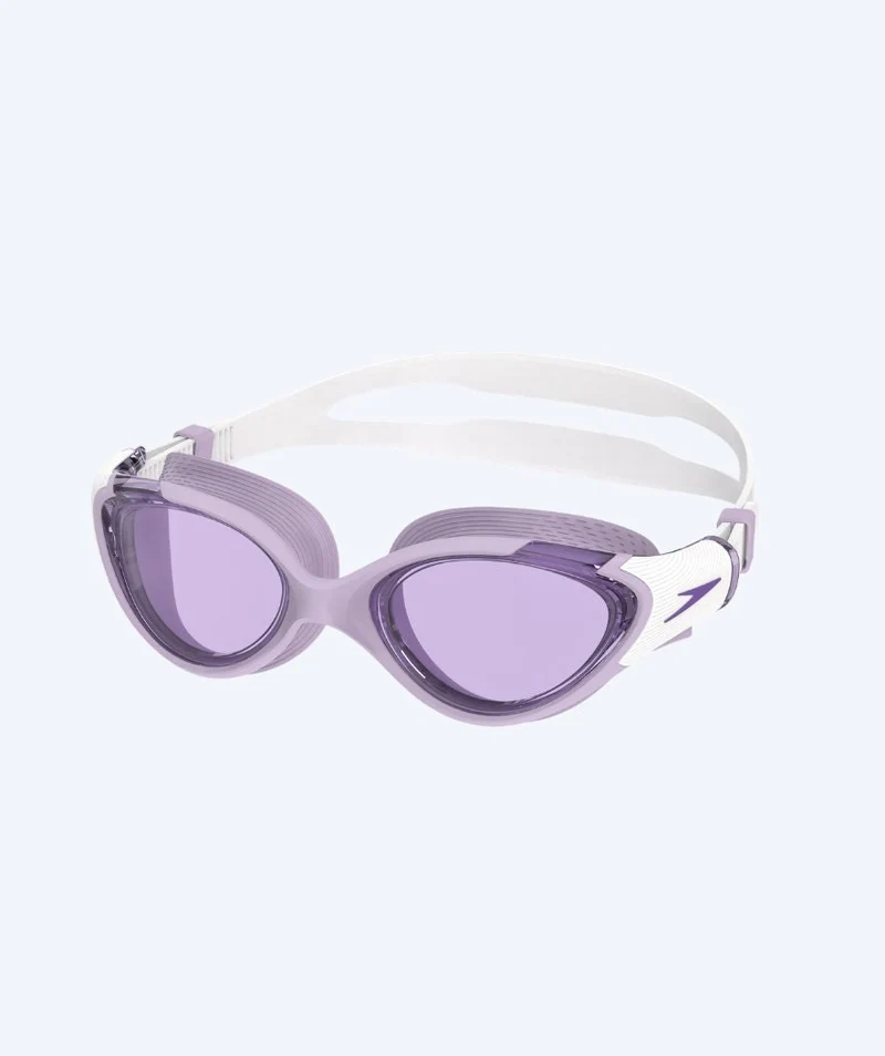 Speedo Schwimmbrille für Damen - Biofuse 2.0 - Lila/Weiß