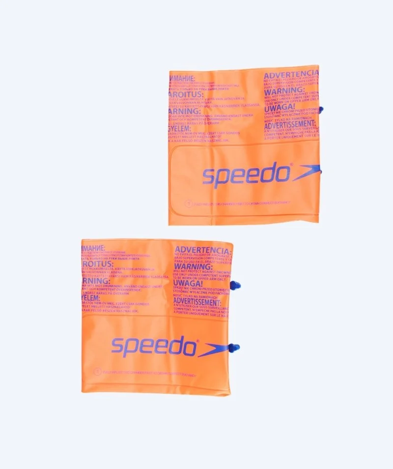 Speedo Schwimmflügel für Kinder (2-12) - Roll Up - Orange