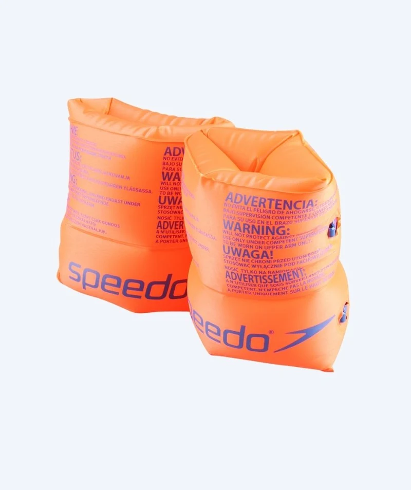 Speedo Schwimmflügel für Kinder (2-12) - Roll Up - Orange