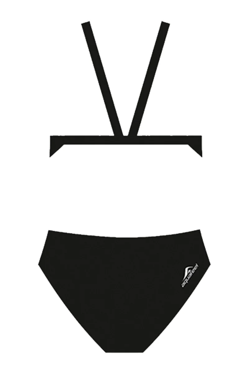 Aquafeel Damen Badeanzug V Back Swipes