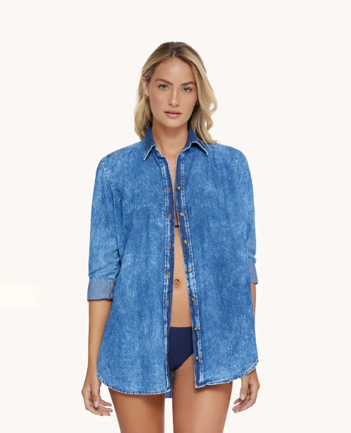 Indy Sky PQ Swim Strandblouse | Exotische Print