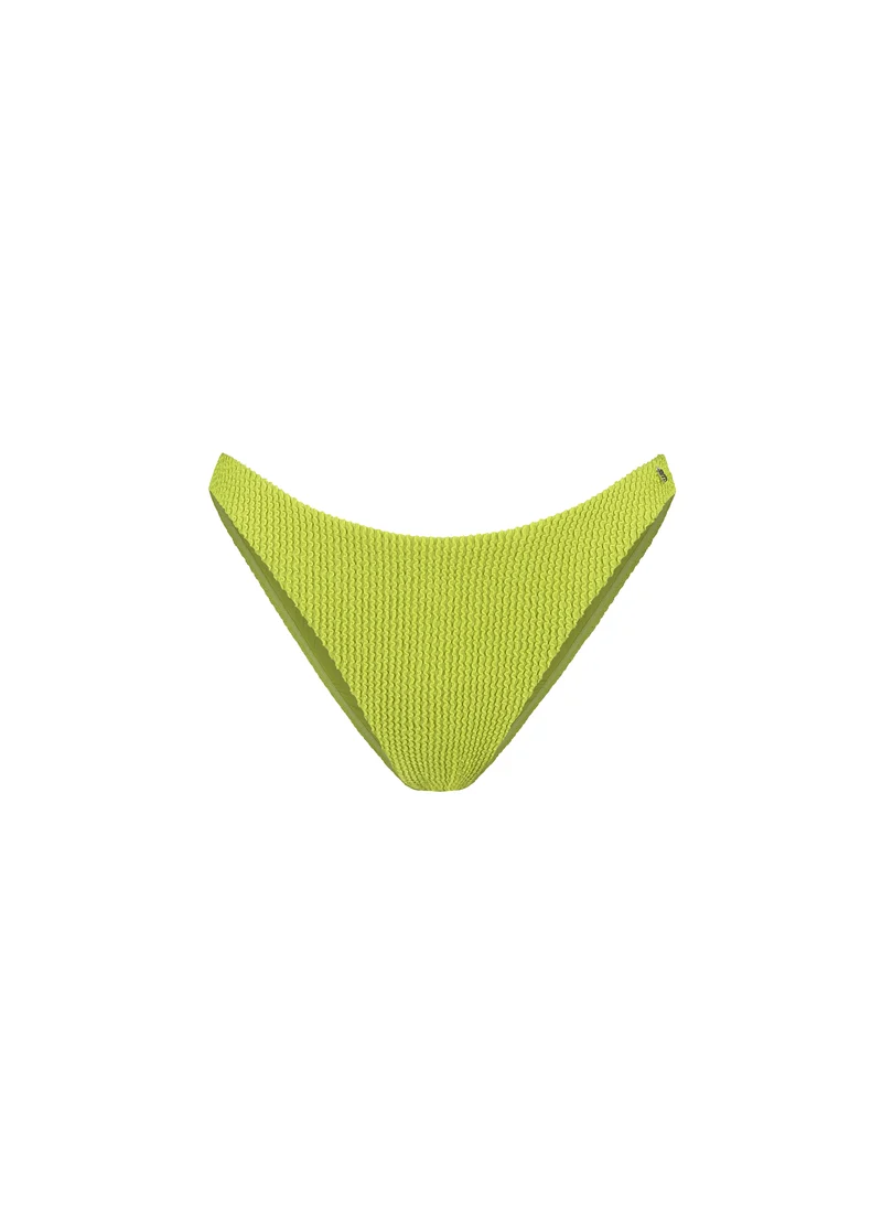 Pistache high leg bikinibroekje