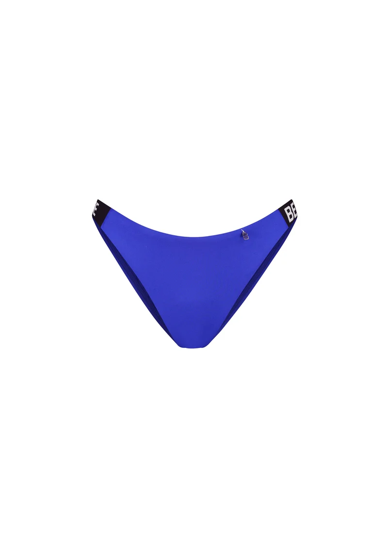 Electric Blue high leg bikinibroekje