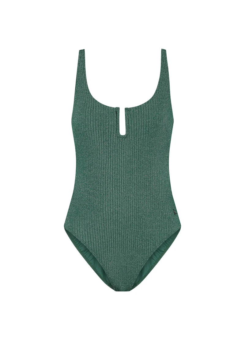 Green Glitter badpak