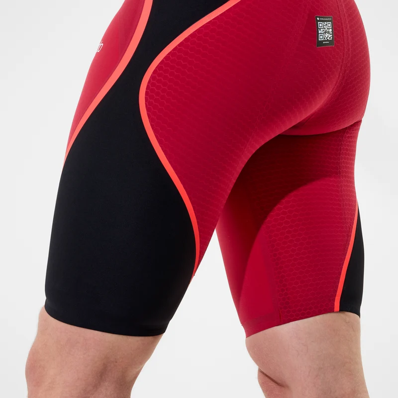 Men's Fastskin LZR Pure Intent 2.0 Jammer Red/Black