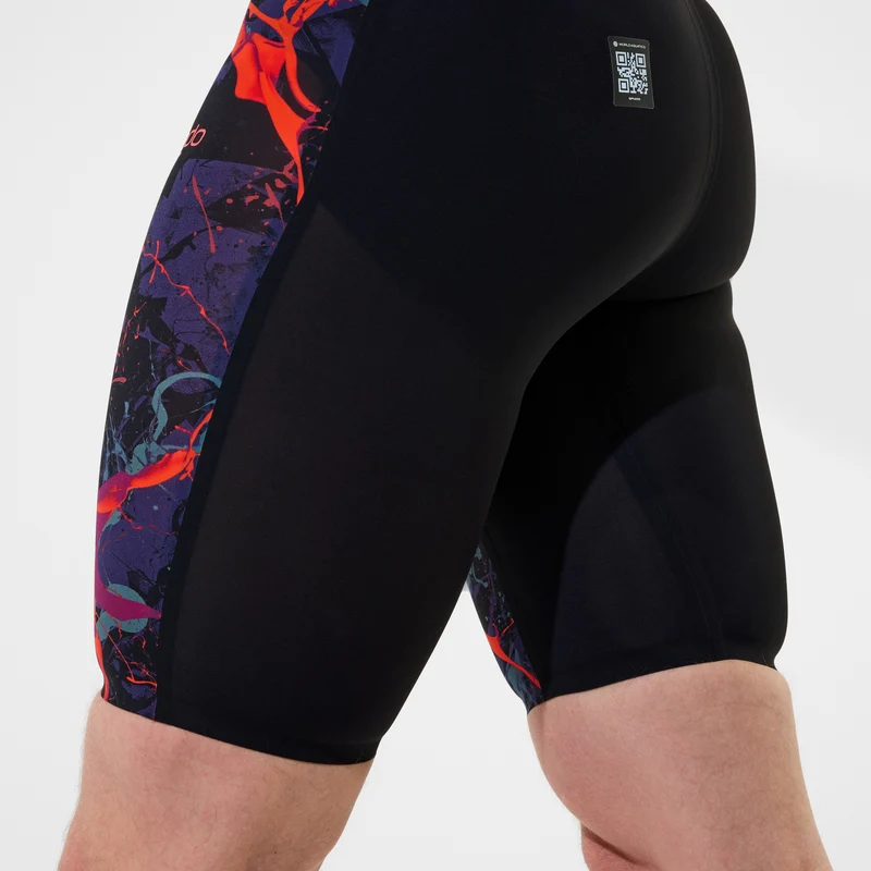 Men's Fastskin LZR Pure Valor 2.0 Printed Jammer Black/Red