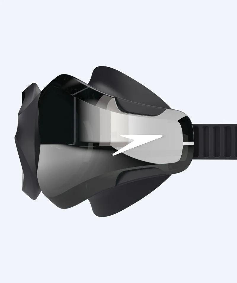 Speedo Schwimmbrille für Freizeitschwimmer - Hydrosity 2.0 - Schwarz (Mirror Scheiben)