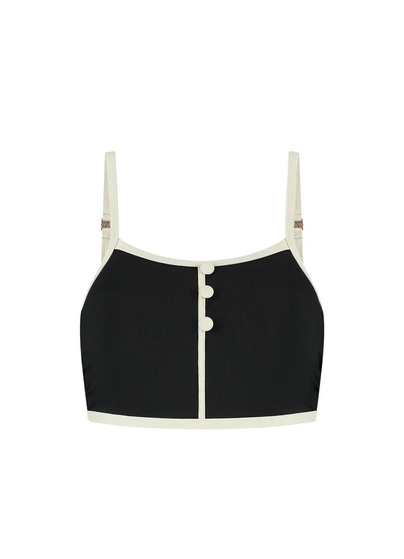 Vanilla & Black fashion bikinitop