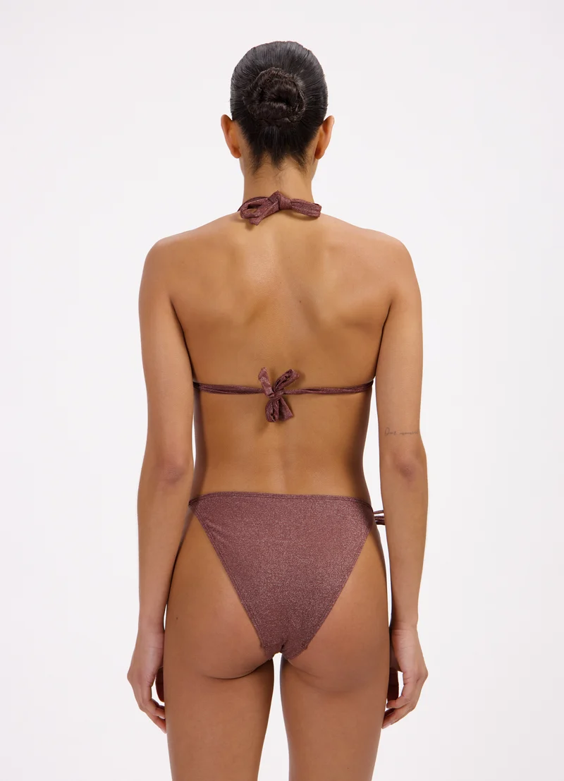 Raisin Glitter strik bikinibroekje