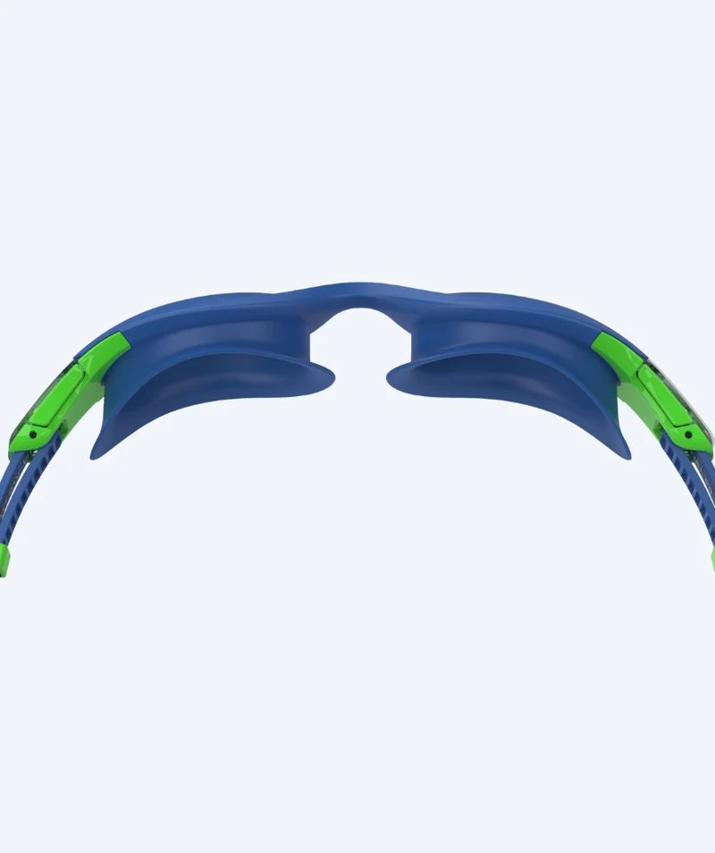 Speedo Schwimmbrille für Kinder (6-14) - Hydrosity 2.0 - Dunkelblau/Grün (Smoke Scheiben)