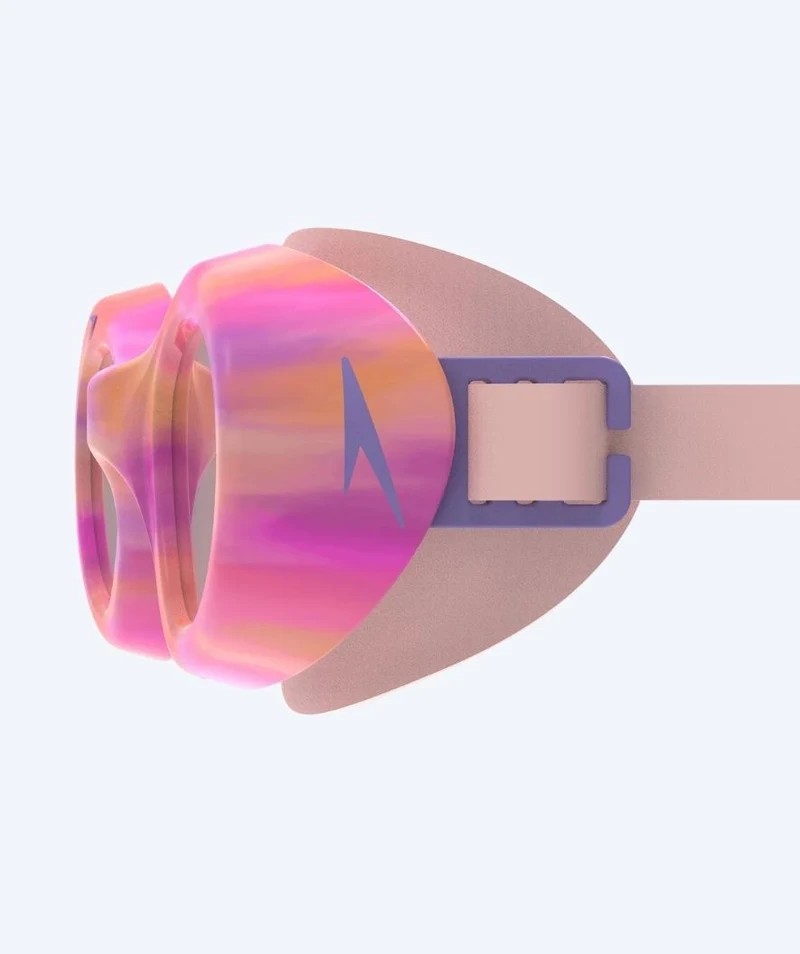 Speedo Schwimmbrille für Kinder (6-16) - Futura Hydrospex - Hellrosa/Rosa (Printed)