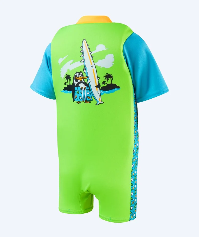 Speedo Neoprenanzug für Kinder (2-6) - Grün/Blau