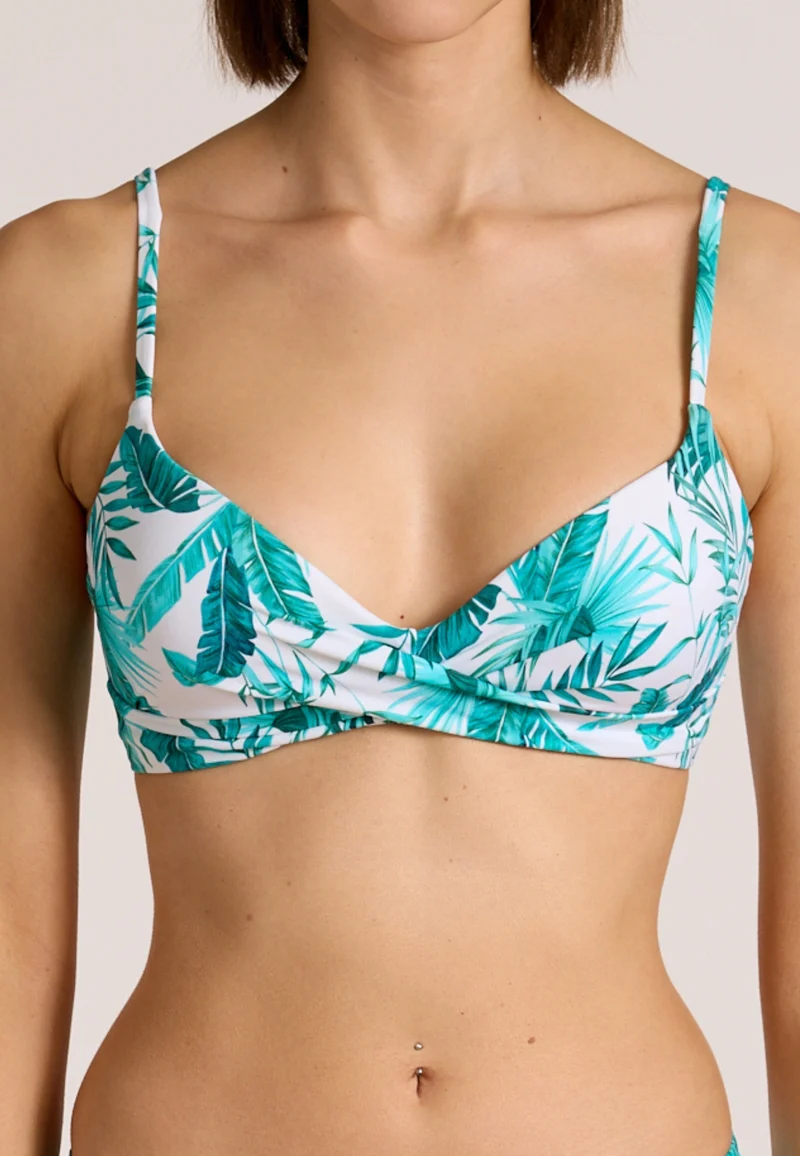 Palm Pop Twist Top