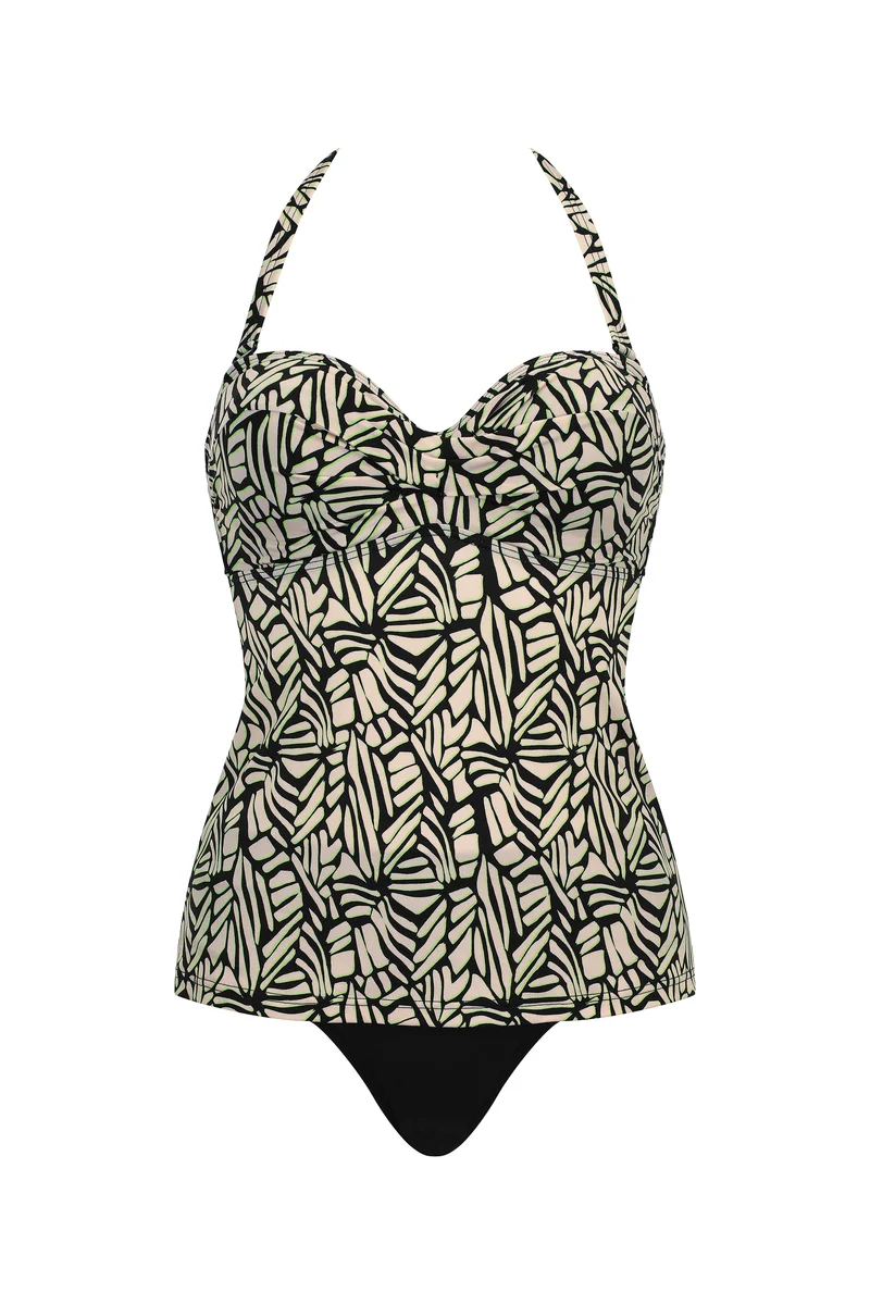 Graphic Boho Tankini Set