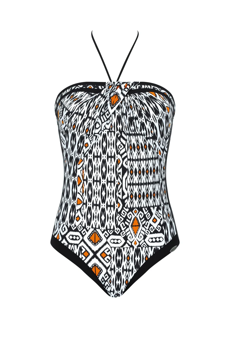 Ethno Bandeau Swimsuit