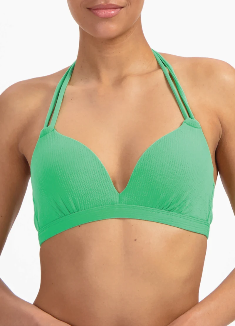Spring Green halter bikinitop met beugel