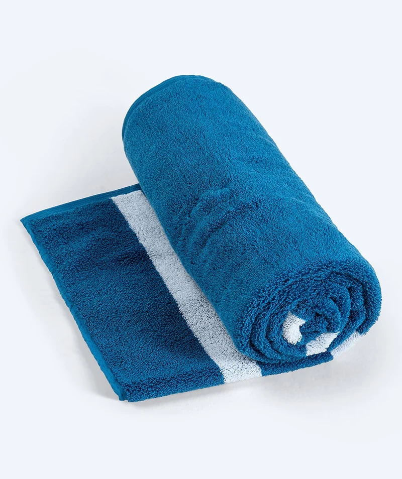 Watery Badetuch - Heat Swim Baumwolle - Delta Blue