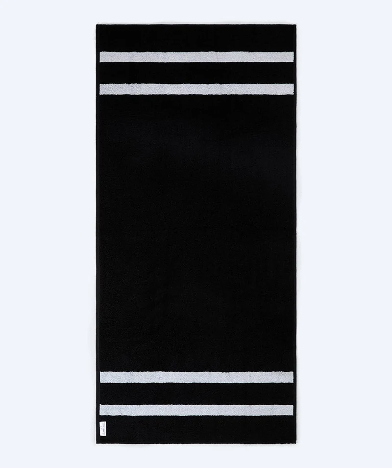 Watery Badetuch - Heat Swim Baumwolle - Deep Black