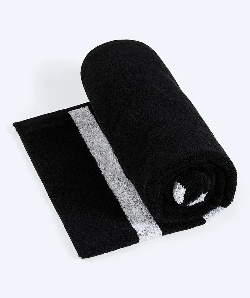 Watery Badetuch - Heat Swim Baumwolle - Deep Black