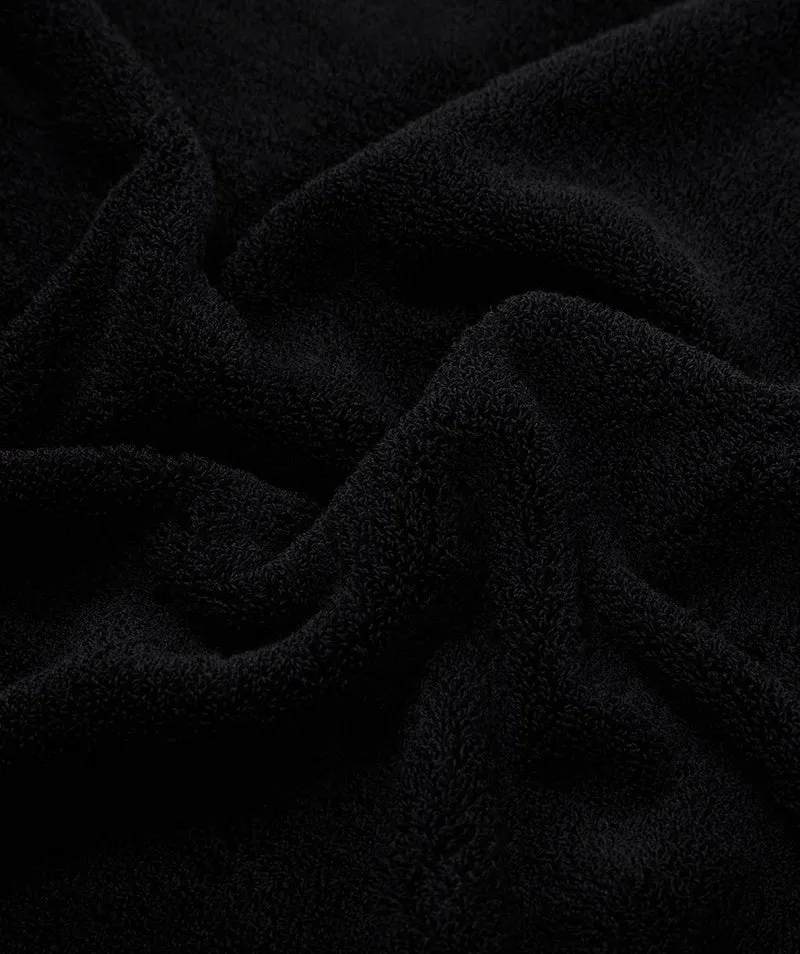 Watery Badetuch - Heat Swim Baumwolle - Deep Black