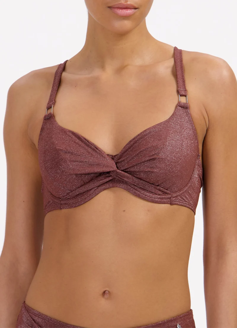 Raisin Glitter full cup bikinitop