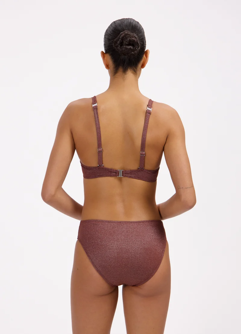 Raisin Glitter full cup bikinitop