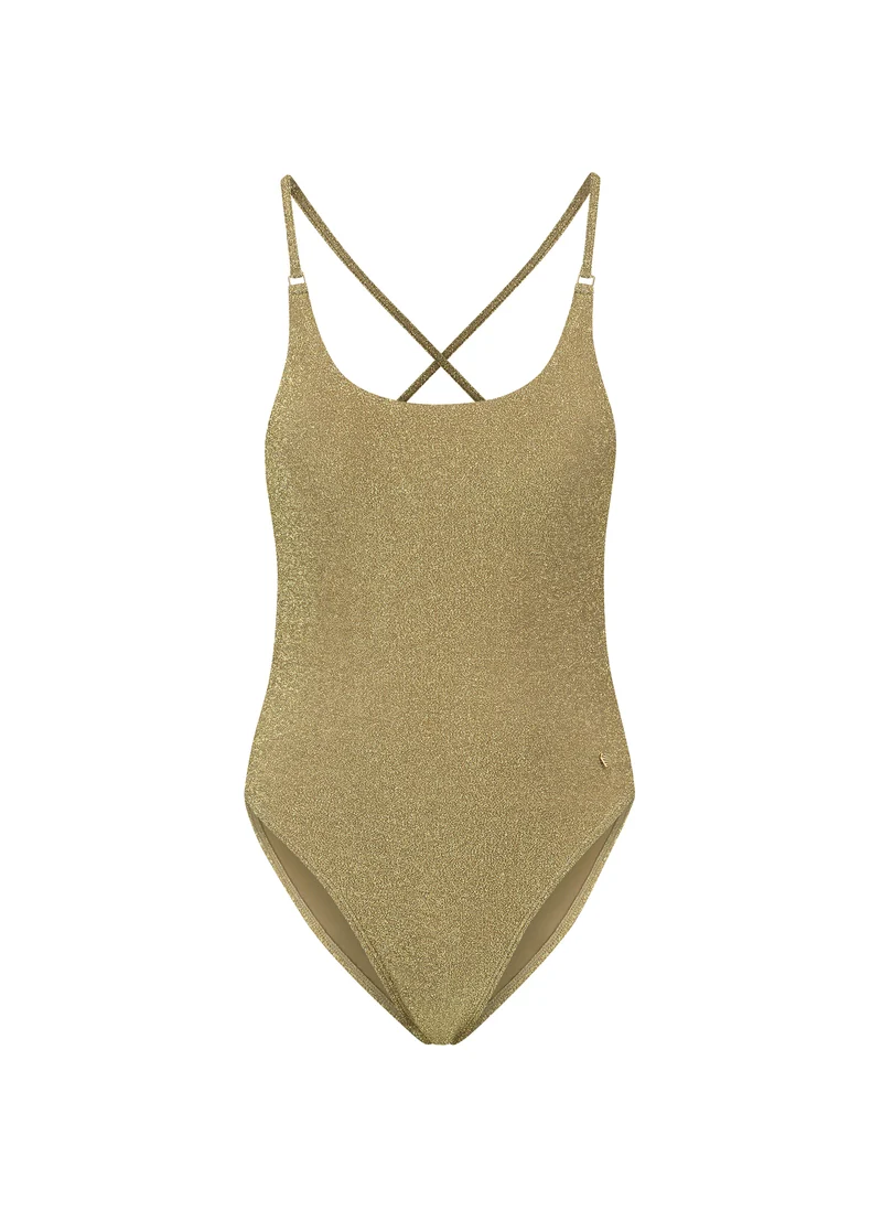 Gold Glitter trend badpak