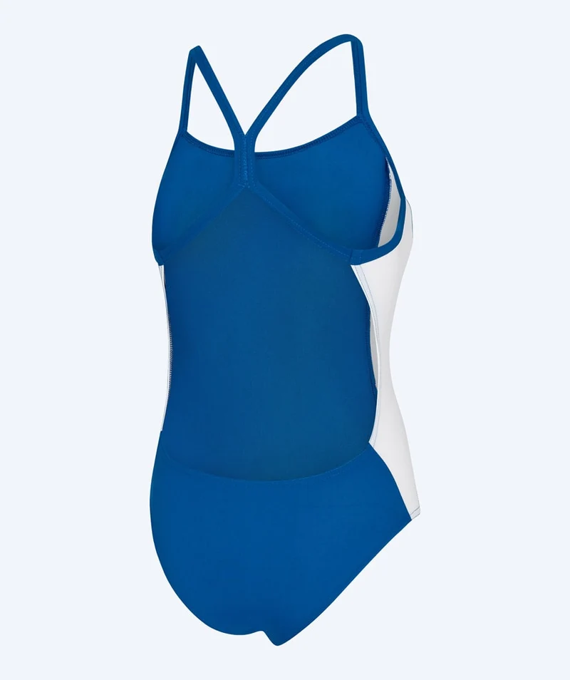 Watery Badeanzug für Damen - Sidestroke Solid - Dunkelblau