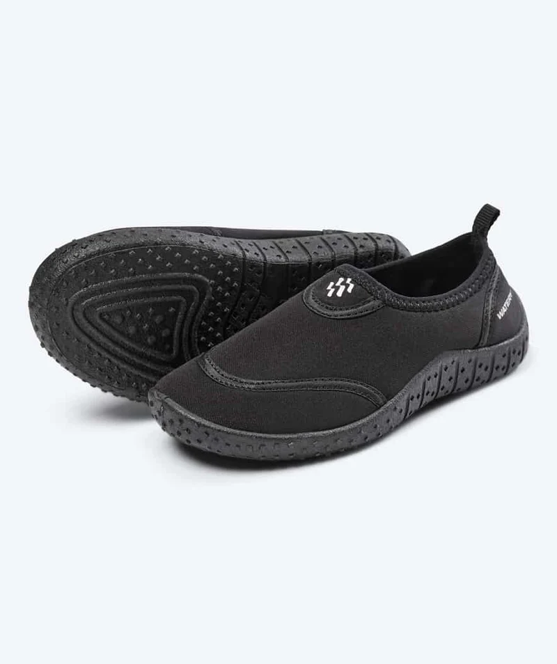 Watery Schwimmschuhe für Kinder - Rocky - Schwarz