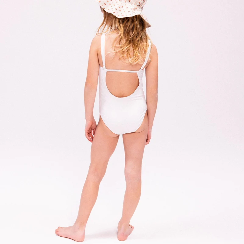 Swimsuit Girls - White - White Pearl