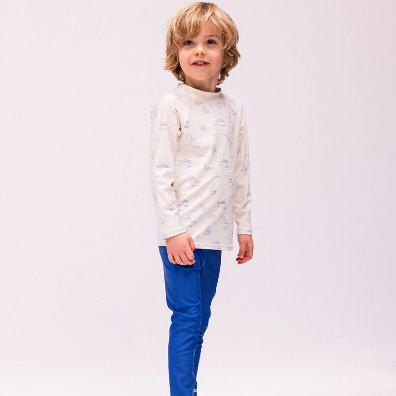 UV Legging - Boys - Blue - Catch Of The Day