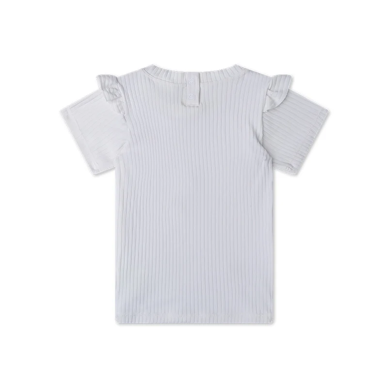 Swimming T-Shirt Short Sleeves - White - White Pearl