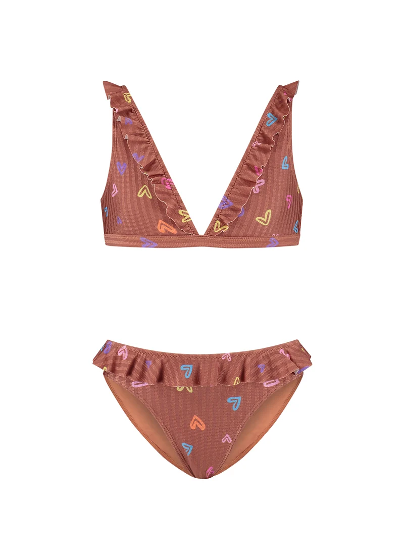 Kids Hearts ruffle bikiniset