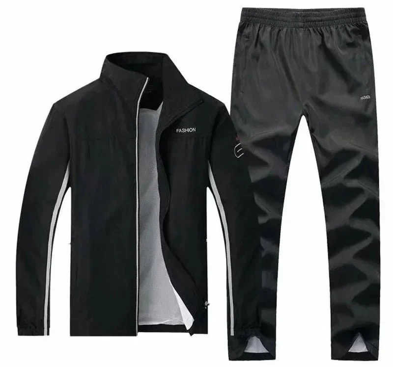 Sportanzug-Set für Herren – Joggingjacke und Trainingshose für den Herbst