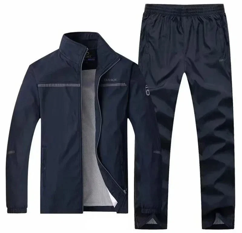Sportanzug-Set für Herren – Joggingjacke und Trainingshose für den Herbst