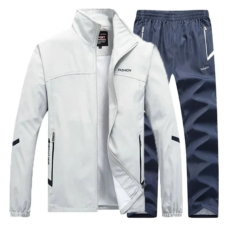 Sportanzug-Set für Herren – Joggingjacke und Trainingshose für den Herbst