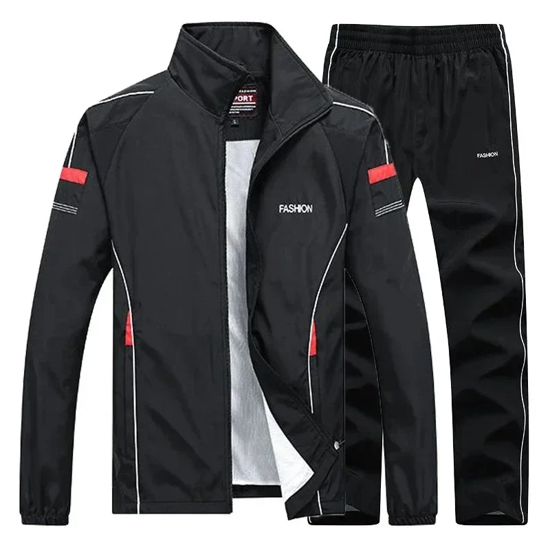Sportanzug-Set für Herren – Joggingjacke und Trainingshose für den Herbst