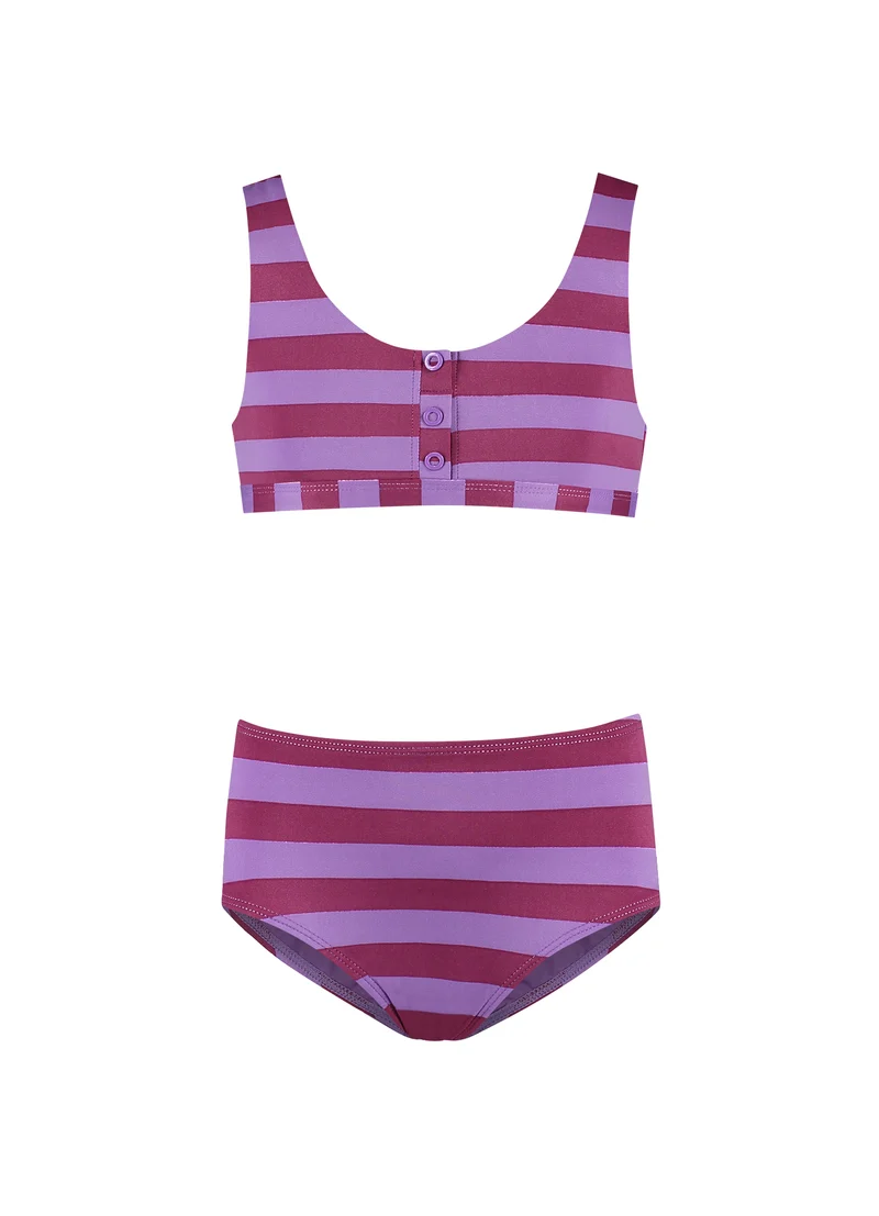 Kids Orchid Stripe bikiniset