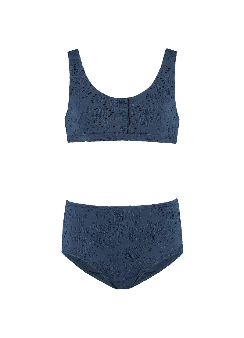 Kids Nightsky Embroidery sporty bikiniset