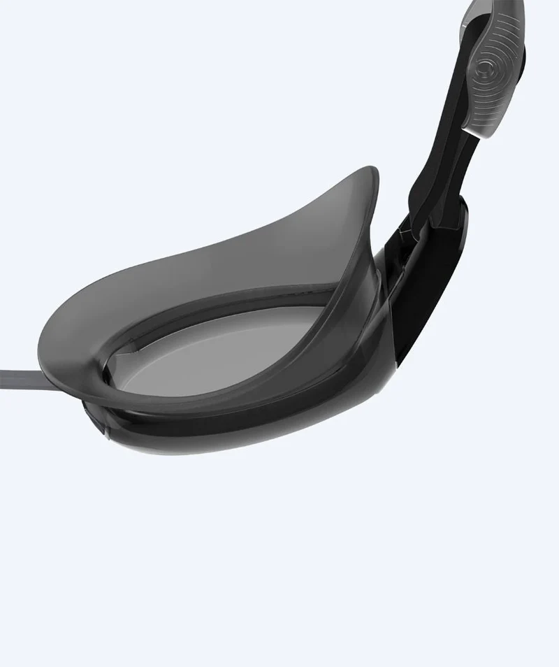 Speedo Schwimmbrille für Freizeitschwimmer - Mariner Pro - Schwarz (Smoke Scheiben)