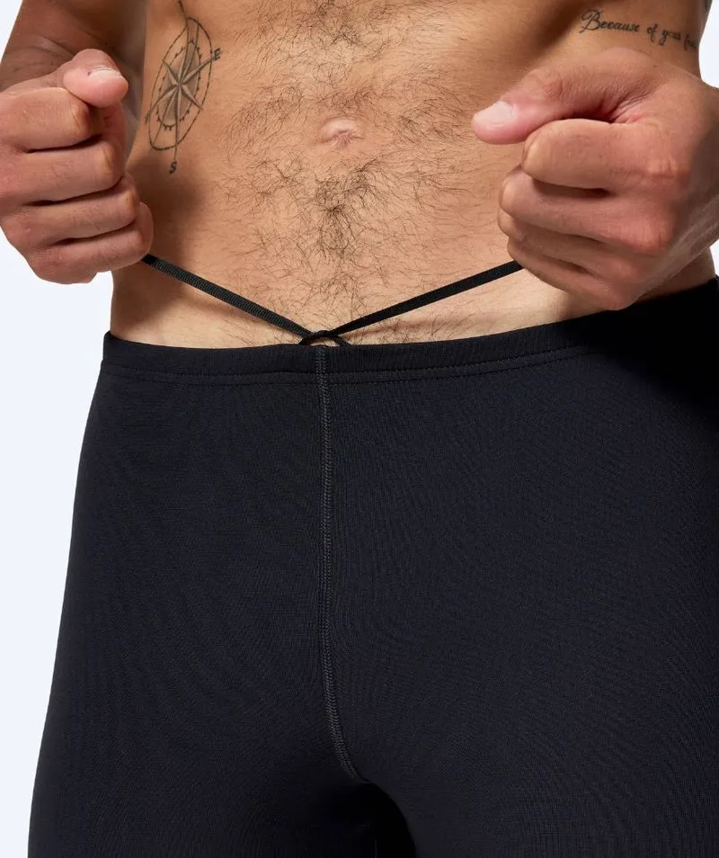 Speedo lange Badehose für Herren - Endurance Logo - Schwarz