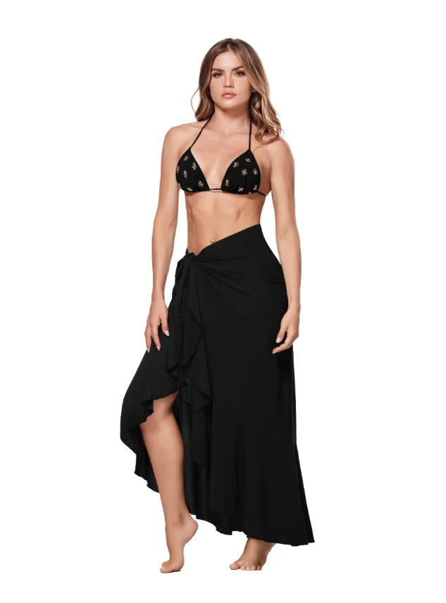 Luxe Pareo Sarong Dames - Veelzijdige Strandoek 4-in-1