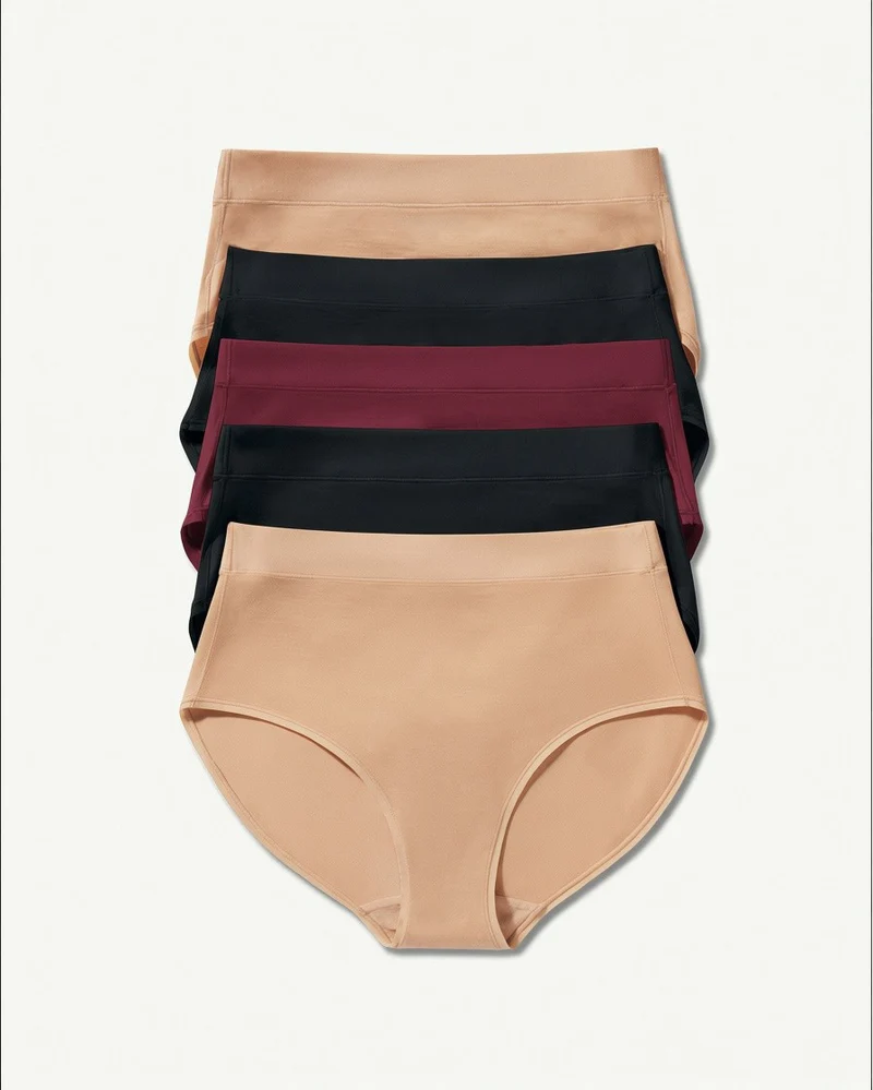 BlissWear High-Rise Brief 5-Pack